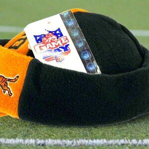 Cincinnati Bengals Vintage NFL Late '90s Fleece "Jughead" Style NOS Beanie